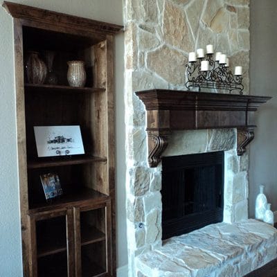 Custom Family Room Cabinets