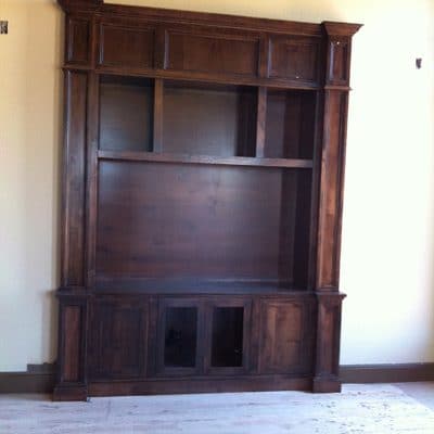 Custom Family Room Cabinets