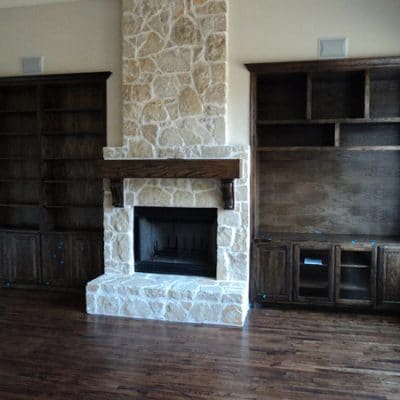 Custom Family Room Cabinets