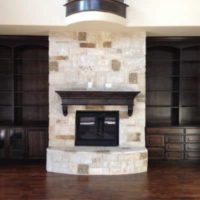 Custom Family Room Cabinets