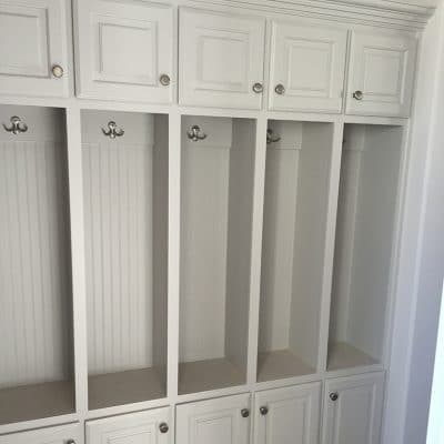 Custom Laundry/Mud Room Cabinets