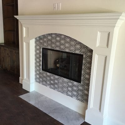 Custom Family Room Cabinets