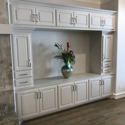 Custom Family Room Cabinets