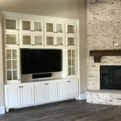 Custom Family Room Cabinets
