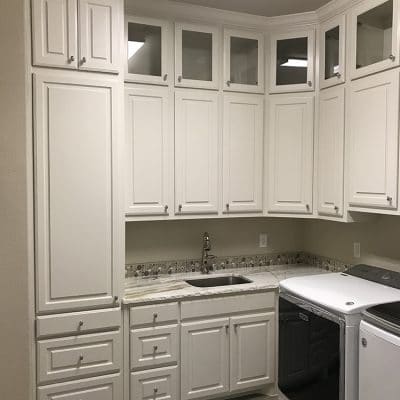 Custom Laundry/Mud Room Cabinets