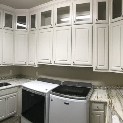 Custom Laundry/Mud Room Cabinets