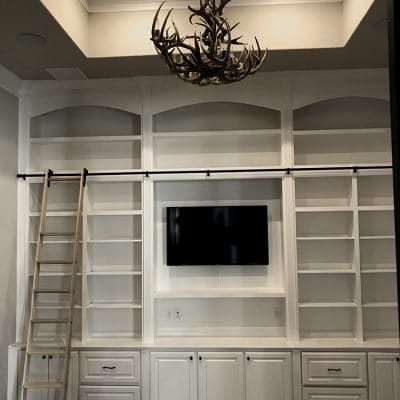 Custom Family Room Cabinets