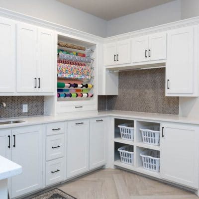 Custom Laundry/Mud Room Cabinets