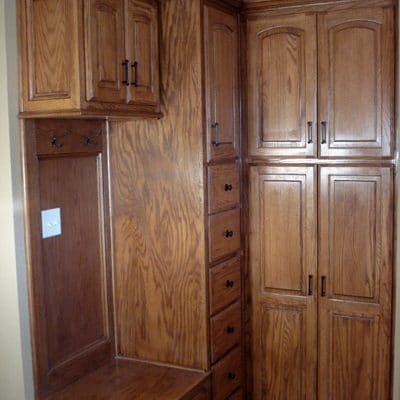 Custom Laundry/Mud Room Cabinets