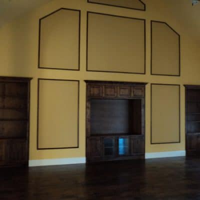 Custom Family Room Cabinets