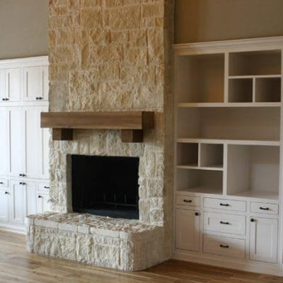 Custom Family Room Cabinets