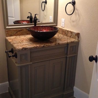 Custom Bathroom Cabinets