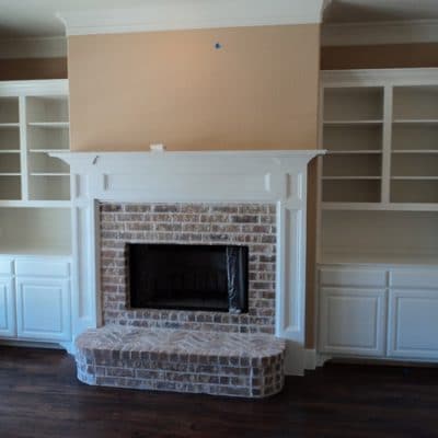 Custom Family Room Cabinets