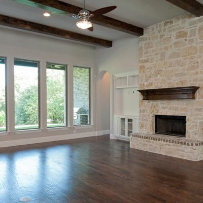 Custom Family Room Cabinets