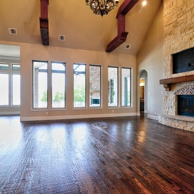 Custom Family Room Cabinets