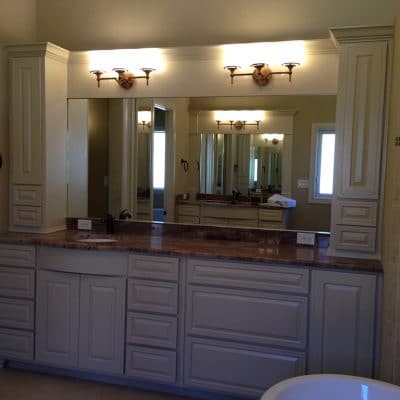 Custom Bathroom Cabinets