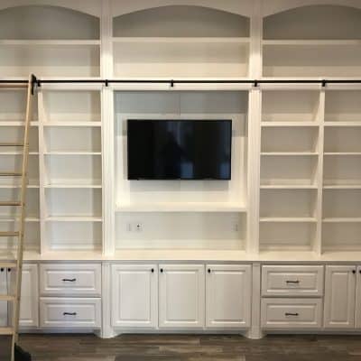 Custom Family Room Cabinets