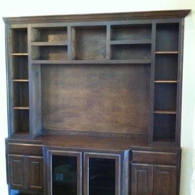 Custom Family Room Cabinets