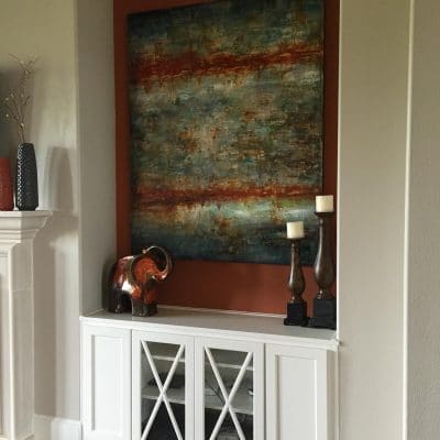 Custom Family Room Cabinets