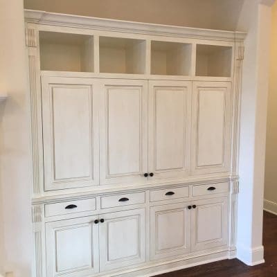 Custom Family Room Cabinets