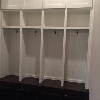 Custom Laundry/Mud Room Cabinets